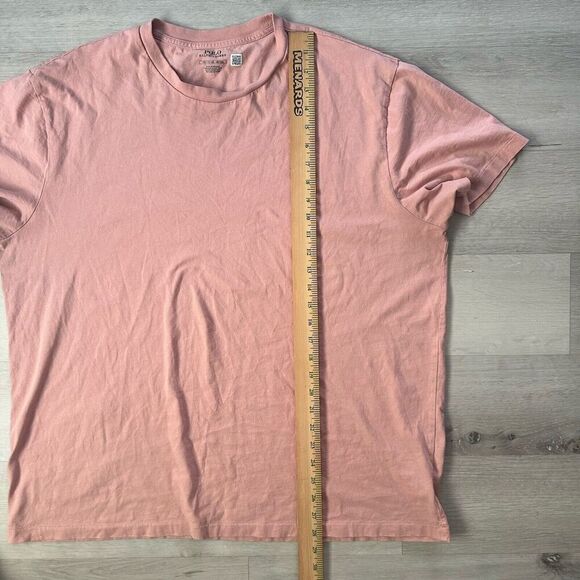POLO RALPH LAUREN Mens T-Shirt Pink Cotton Short Sleeve Round Neck Sz 1XB READ - Picture 8 of 10